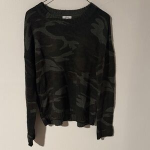 Rails Dark Camouflage Sweater